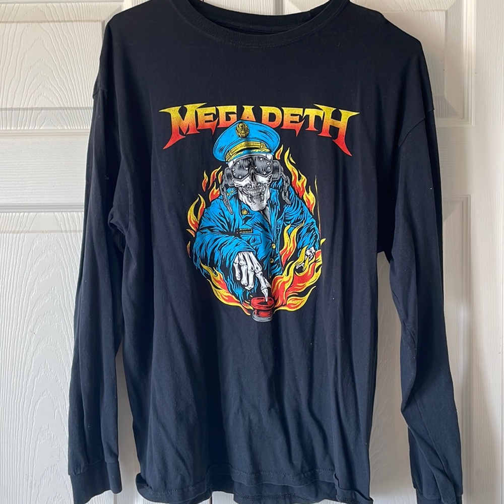 Megadeth graphic long sleeve t-shirt
